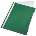 Cartellina ad aghi con clip Leitz in PVC A4 verde 41910155 (Conf.5)