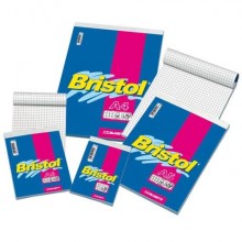 Blocco punto metallico Blasetti BRISTOL copertina patinata 115 gr 50 g/m² Q 5M A5 15X21cm - 1028 (Conf.10)