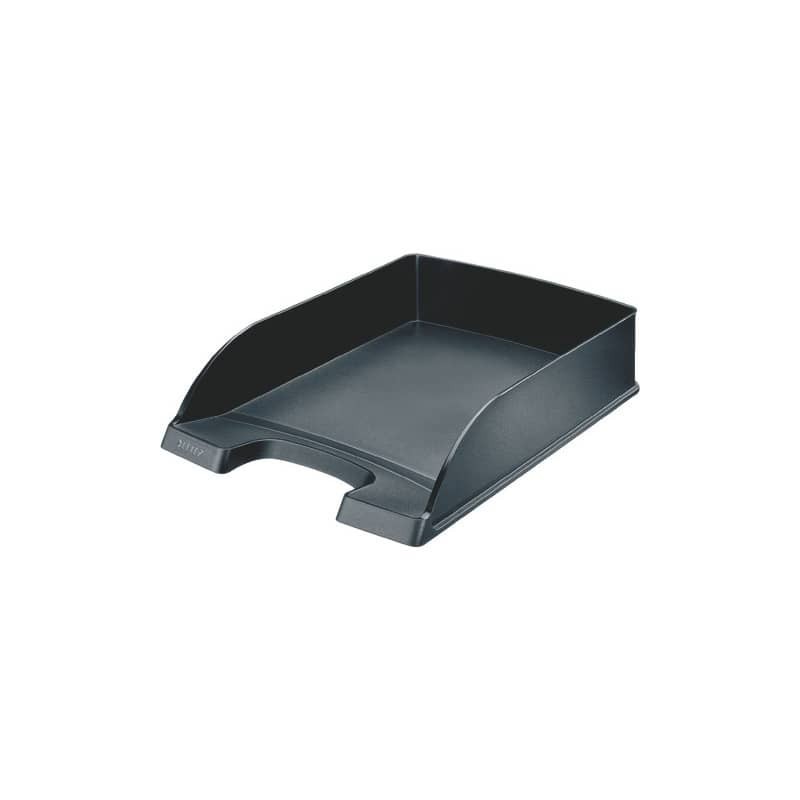 Vaschetta portacorrispondenza Leitz PLUS STANDARD in polistirene A4 nero 52270295 (Conf.5)