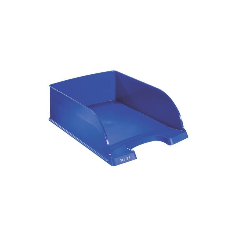 Vaschetta portacorrispondenza impilabile Leitz PLUS JUMBO in polistirolo A4 blu 52330035 (Conf.4)