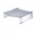 Distanziatore universale per vaschette Leitz PLUS in polistirolo grigio traslucido - 52340092 (Conf.6)