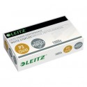 Punti metallici 24/6 Leitz in metallo bianco scatola da 1000 punti - 55540000 (Conf.10)