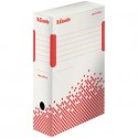 Scatola archivio Esselte SPEEDBOX dorso 10 cm bianco/rosso 10x25x35 cm 623908 (Conf.25)