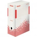 Scatola archivio Esselte SPEEDBOX dorso 15 cm bianco/rosso 15x25x35 cm 623909 (Conf.25)