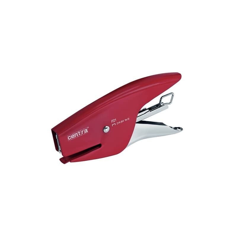 Cucitrice a pinza CENTRA P21 - 15 fogli rosso 626153