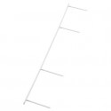 Pettini per rilegatura GBC VeloBind con 4 denti 45 mm a4 bianco conf da 25 pettini - A9741639