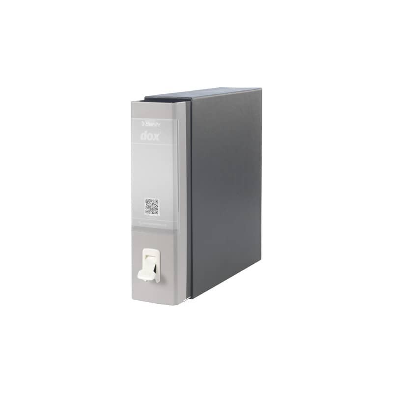 Registratore a leva DOX1 Commerciale S. Francisco 28,5x31,5 cm - dorso 8 cm grigio - D15107
