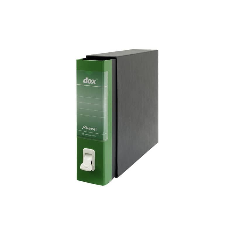 Registratore a leva DOX1 Commerciale 28,5x31,5 cm - dorso 8 cm verde D26114