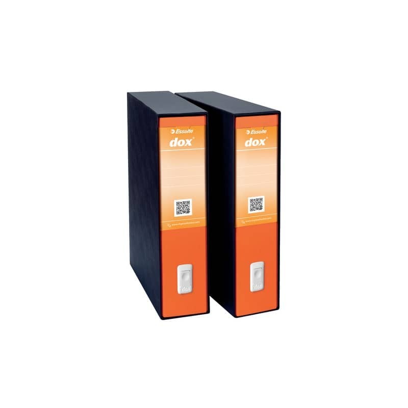 Registratore a leva DOX2 Protocollo 28,5x35 cm - dorso 8 cm arancione arancione - D26202
