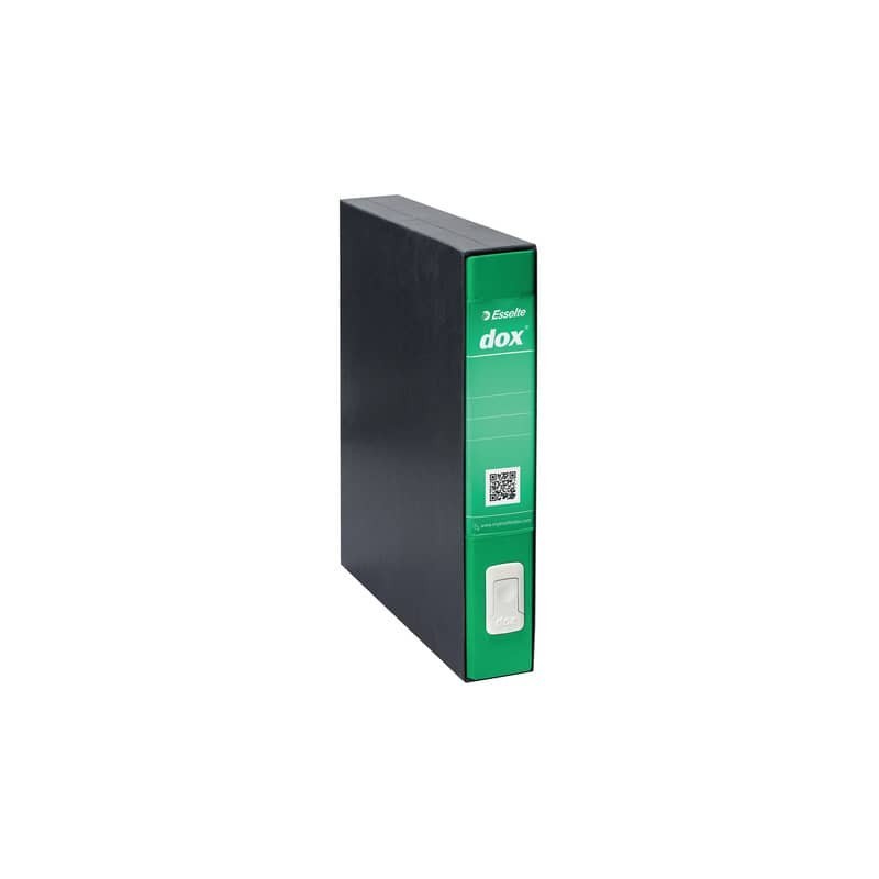 Registratore a leva DOX4 Commerciale 28,5x31,5 cm - dorso 5 cm verde - D26414