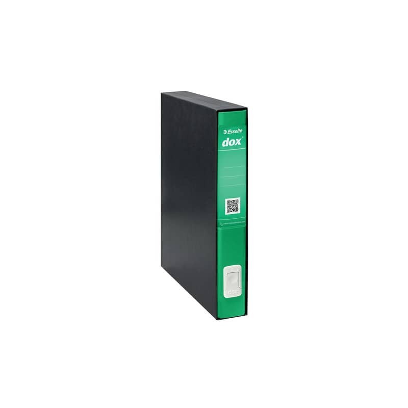 Registratore a leva DOX5 Protocollo 28,5x35 cm - dorso 5 cm verde D26514