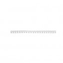 Spirali metalliche a 21 anelli GBC WireBind 6 mm A4 argento conf da 100 spirali - IB160431