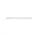 Spirali metalliche a 21 anelli GBC WireBind 10 mm A4 argento conf da 100 spirali - IB160837