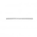 Spirali metalliche a 21 anelli GBC WireBind 14 mm A4 nero conf da 100 spirali - IB165429