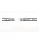 Spirali metalliche a 34 anelli GBC WireBind 14 mm A4 nero conf da 100 spirali - RG810910