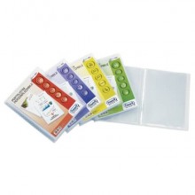 Portalistini a fogli fissi Favorit Sviluppo personalizzabili 15x21 cm - 50 buste trasparente - 100460238