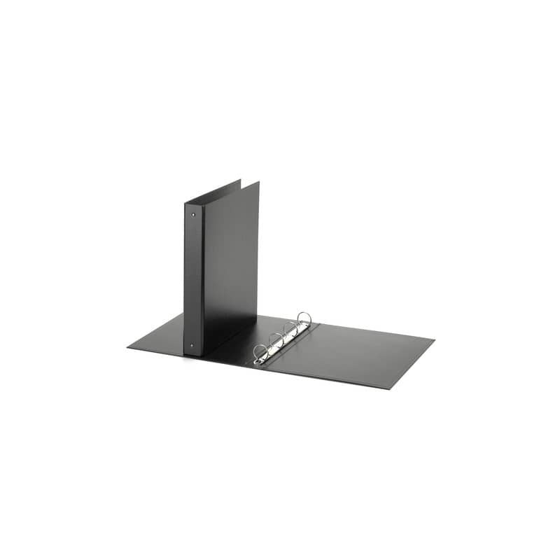 Raccoglitore FAVORIT Europa 22x30 cm 4 anelli tondi Ø 30 mm - dorso 4 cm nero 400050927