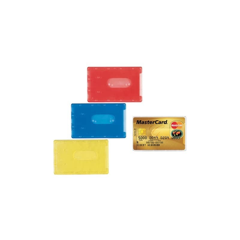Porta Cards FAVORIT rigidi ad alto spessore 8,8x5,7 cm assortiti conf. da 100 - 100500081