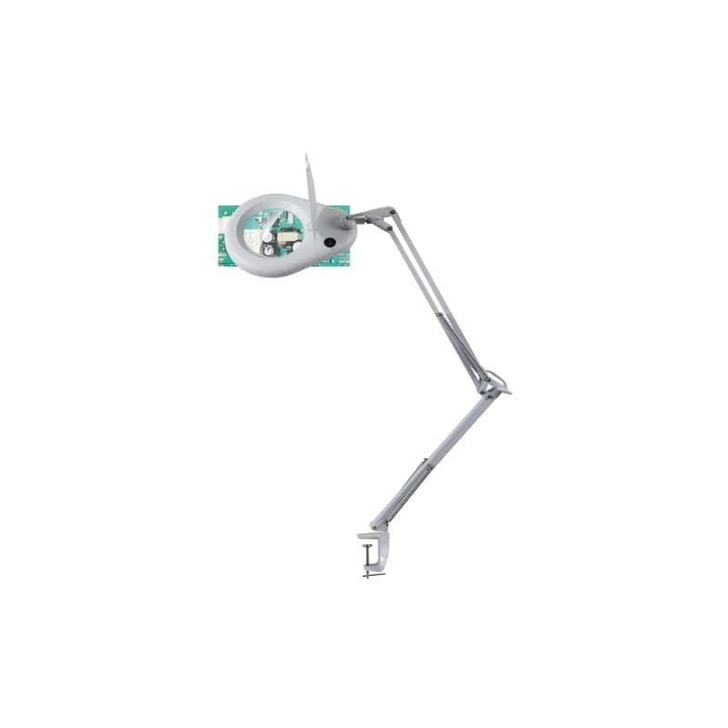 Lampada da tavolo per ingrandimento UNILUX Zoom led bianco 400108073