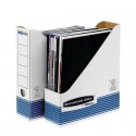 Scatola archivio FELLOWES Bankers Box® System 8x31,6x26,3 cm blu/bianco portariviste A4 - 0026301 (Conf.10)