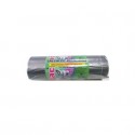 Sacchi immondizia per rifiuti inorganici Rolsac 97 L 70x110 cm - 22 µm grigio - rotolo da 10 pezzi - 10466