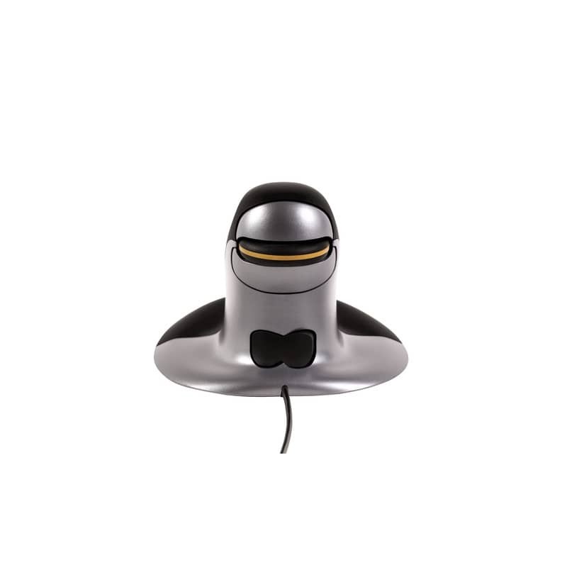 Mouse verticale FELLOWES Penguin® grande con filo grigio/nero 9894401