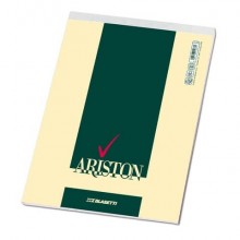 Blocchi con punto metallico Blasetti Ariston - 70 ff 60 g/m² A4 - quad. 5 mm 1069 (Conf.10)