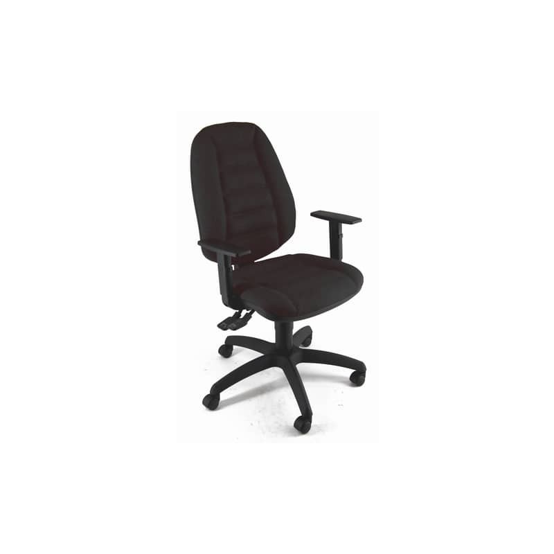 Sedia operativa girevole Unisit Cerere CRSYM  Eco Smart - rivestimento ignifugo nero - CRSYM/BRF/IN