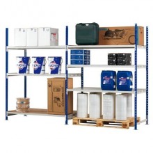 Modulo aggiuntivo per scaffalatura Paperflow RANG'ECO+ regolabile 100x80x200 cm blu - K603181