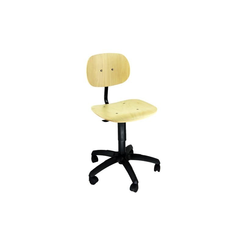 Sgabello tecnico Unisit Esos EOE6 basso - in faggio multistrato - EOE6