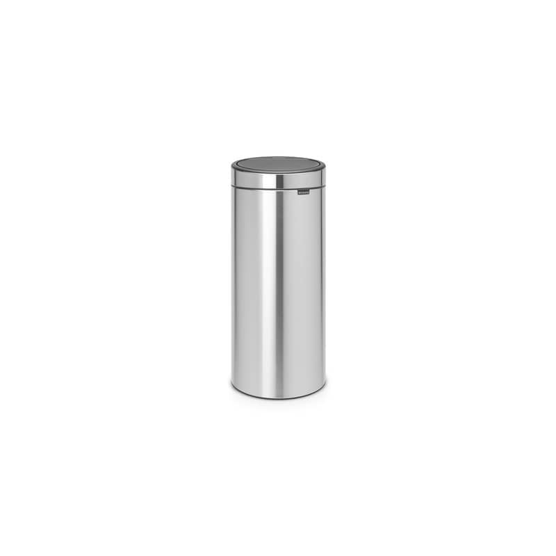 Pattumiera Brabantia Touch Bin New 29,5x32x72 cm 30 litri Inox Satinato - 115349