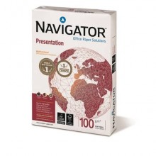 Carta per fotocopie A4 Navigator Presentation 100 g/m² Risma da 500 fogli - NPR1000169 (Conf.5)