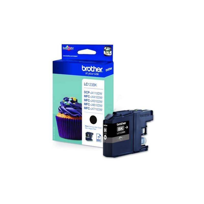 Cartuccia inkjet LC-123 Brother nero  LC-123BK
