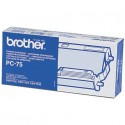 Nastro alta resa TTR Brother nero  PC-75