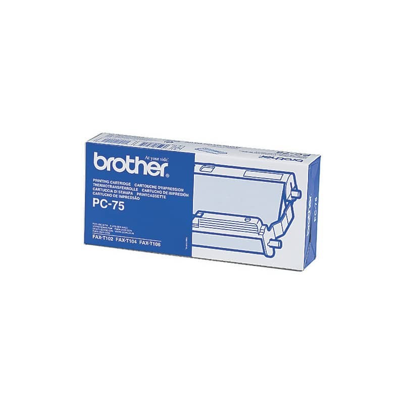 Nastro alta resa TTR Brother nero  PC-75