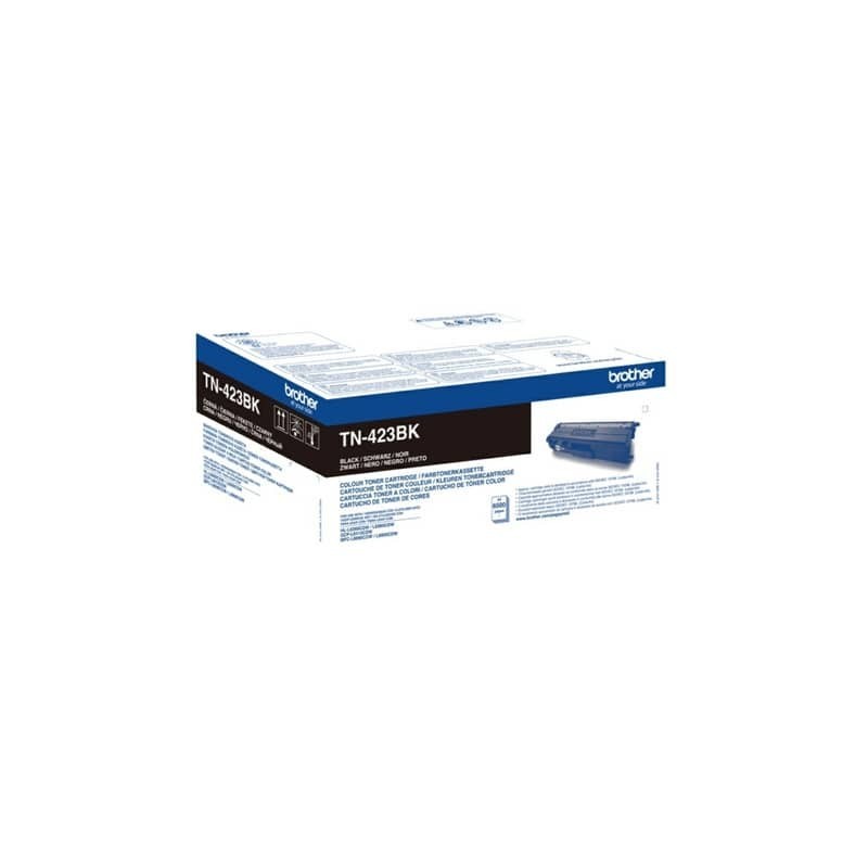 Toner alta resa Brother nero  TN-423BK