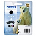 Cartuccia inkjet ink pigmentato Orso polare 26 Epson nero C13T26014012