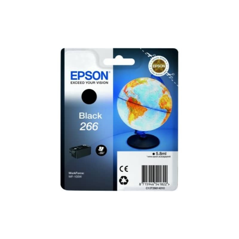 Cartuccia inkjet ink pigmentato blister RS 266 Epson nero C13T26614010
