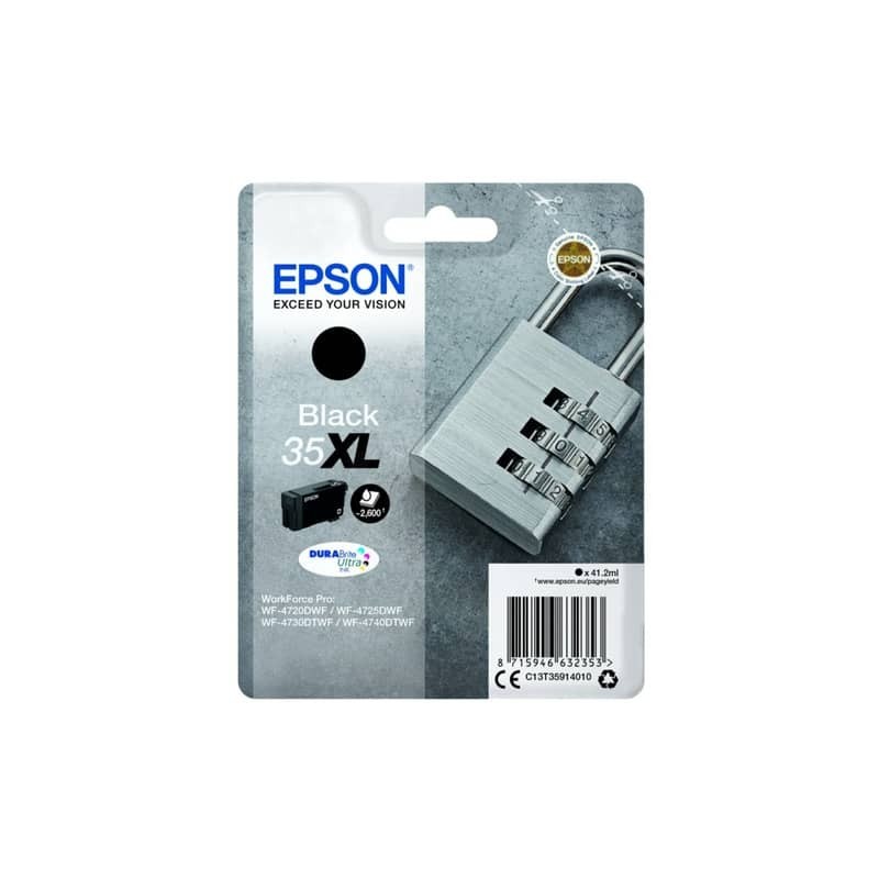 Cartuccia inkjet alta capacità Lucchetto 35XL Epson nero C13T35914010