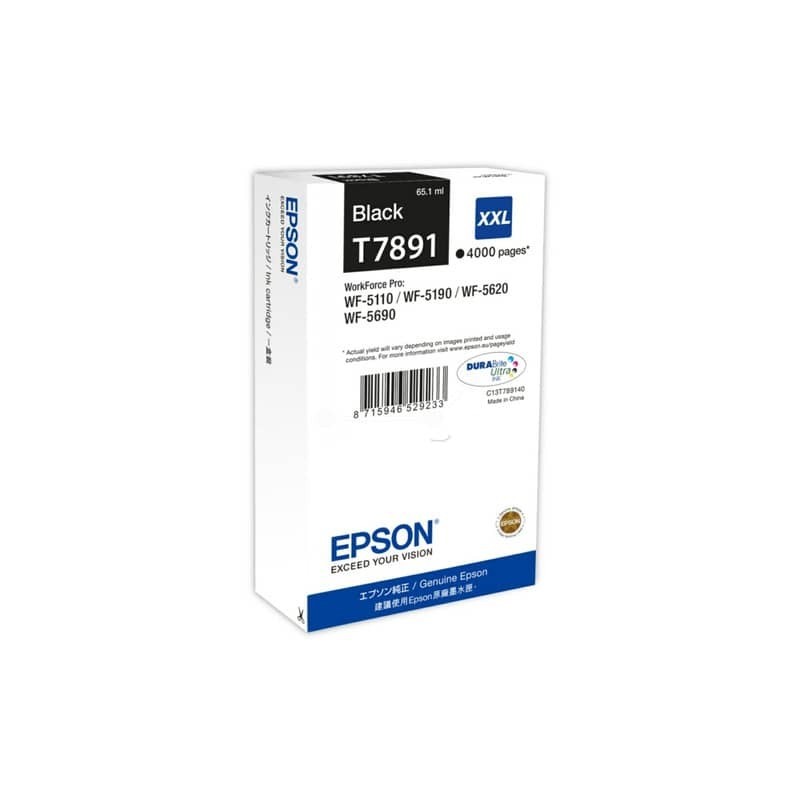 Cartuccia inkjet altissima resa T7891 - XXL Epson nero C13T789140