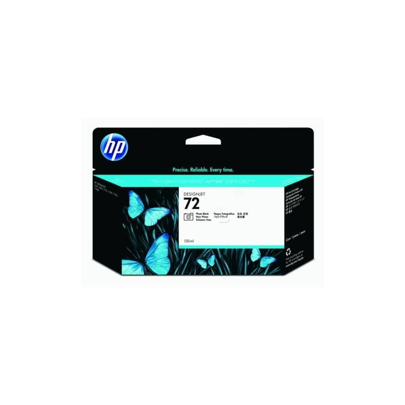 Cartuccia inkjet alta capacità con inchiostro Vivera 72 HP nero foto C9370A