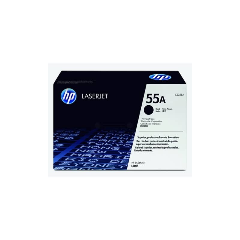 Toner 55A HP nero  CE255A