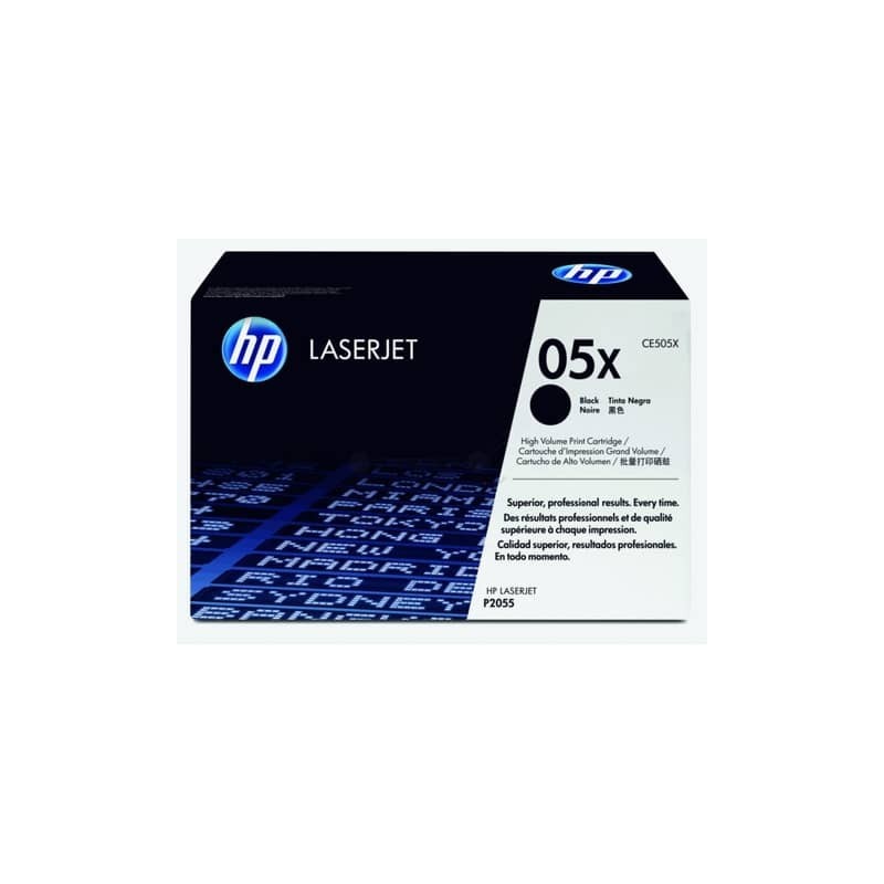 Toner alta capacità 05X HP nero  CE505X