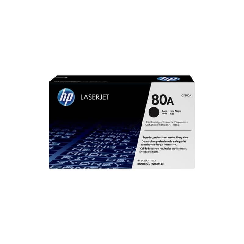 Toner 80A HP nero  CF280A