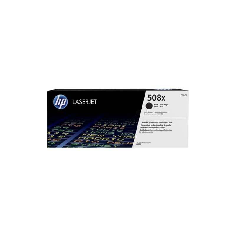 Toner alta capacità 508X HP nero  CF360X