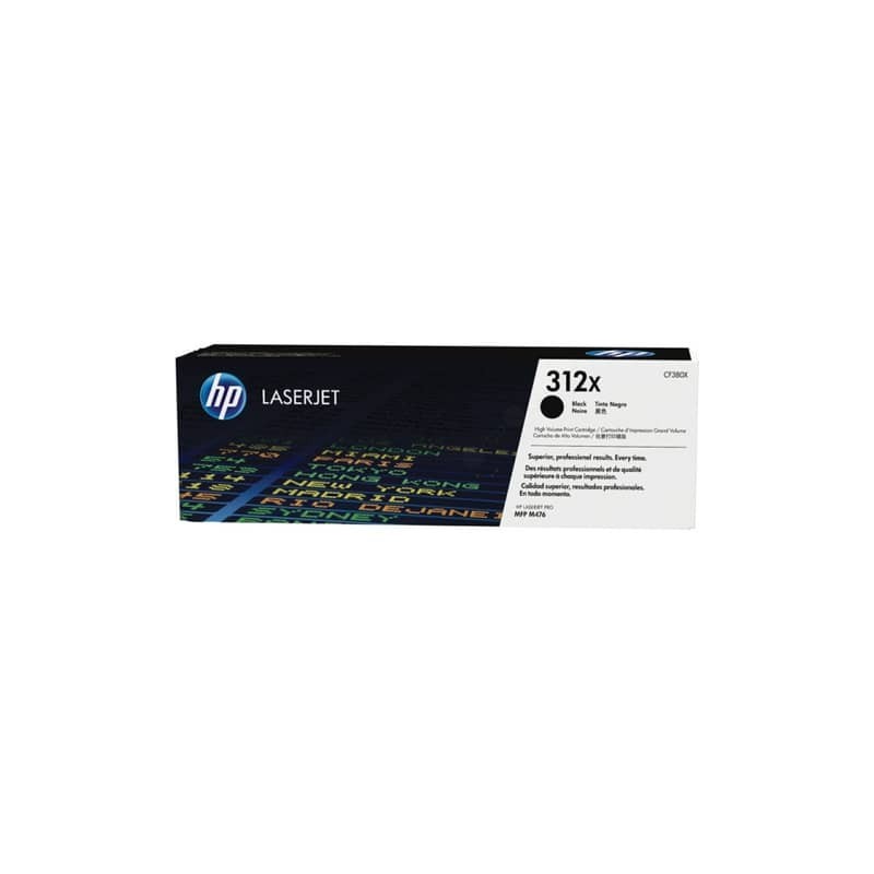 Toner alta capacità 312X HP nero  CF380X
