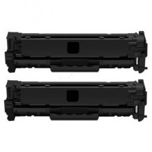 Toner alta capacità 410X HP nero  Conf. 2 - CF410XD