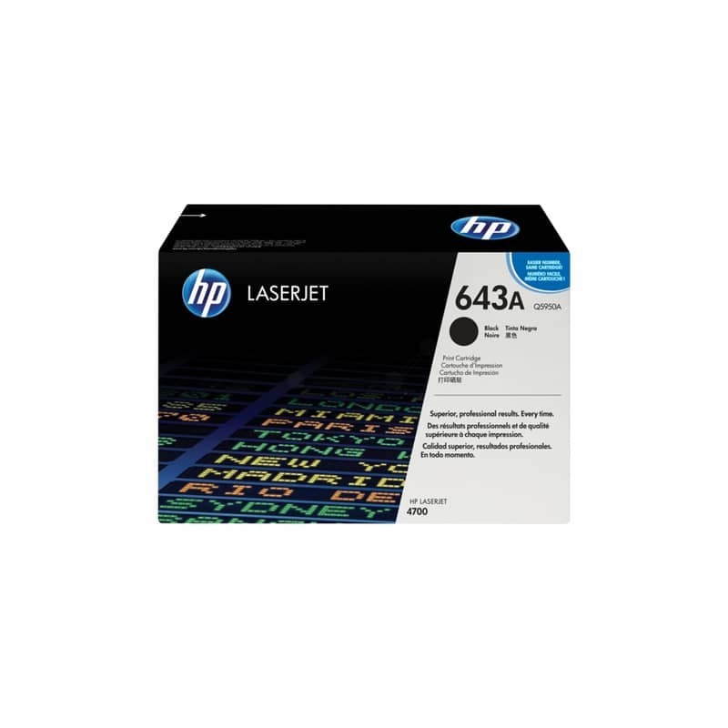 Toner 643A HP nero  Q5950A