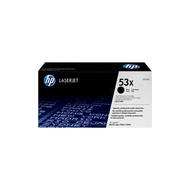 Toner alta capacità 53X HP nero  Q7553X