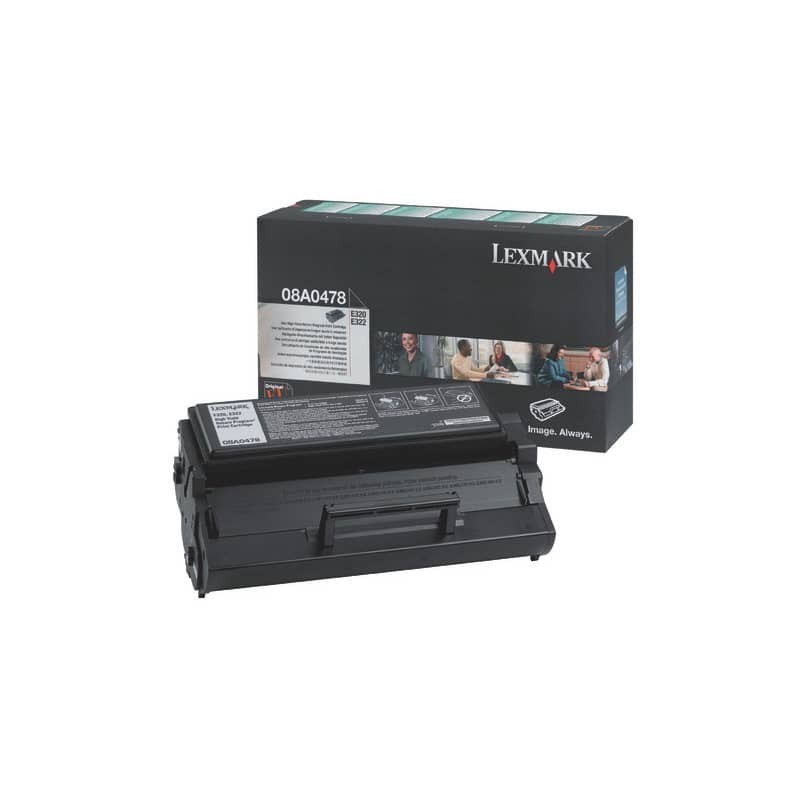 Toner alta resa return program Lexmark nero 08A0478